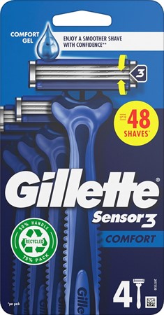 Gillette Engångshyvel Sensor 3 6x4-p